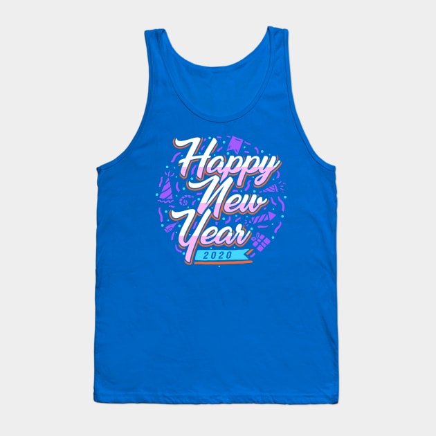 Happy New Year 2020 Tank Top by AhmadMujib